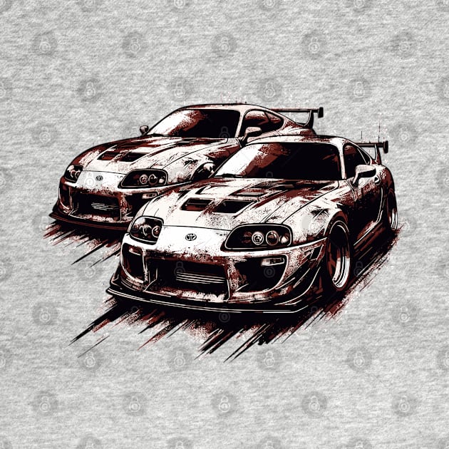 Toyota Supra by Vehicles-Art